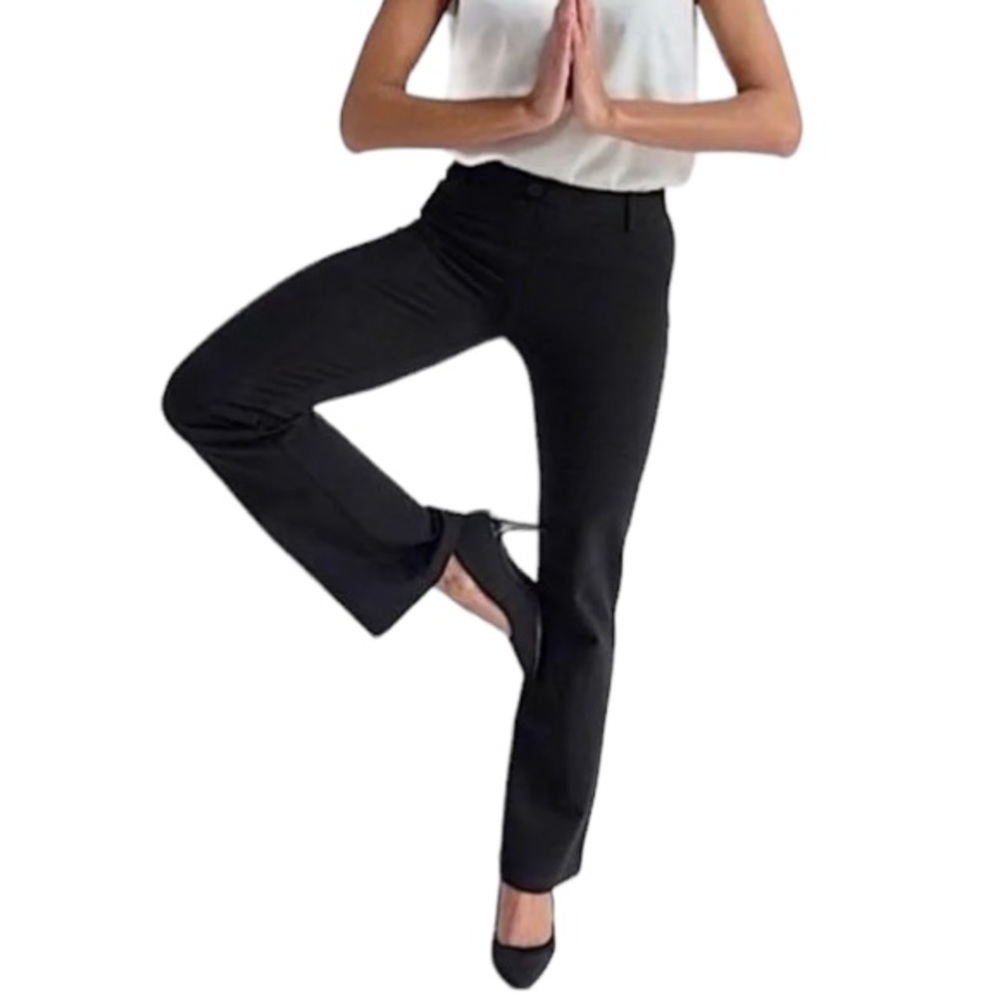 Betabrand Straight-Leg Classic Dress Pant Yoga Pant